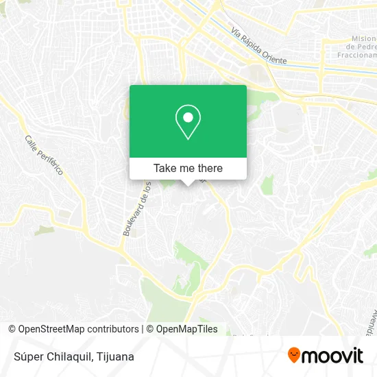 Súper Chilaquil map