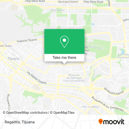 Regalitis map