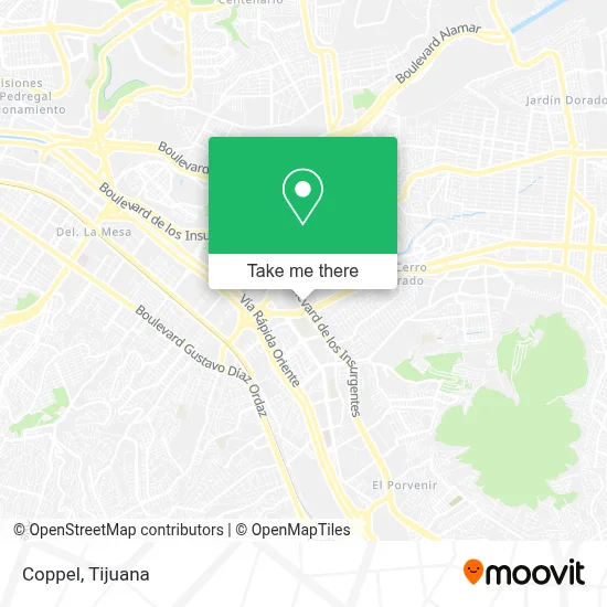 Coppel map