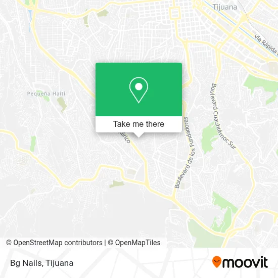 Bg Nails map