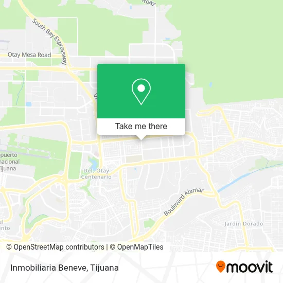 Inmobiliaria Beneve map