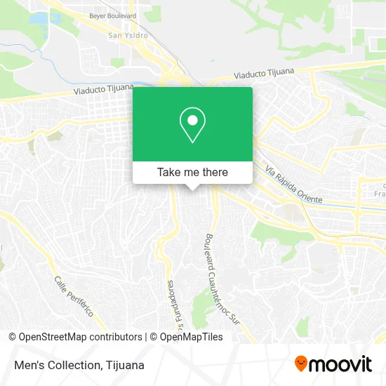 Men's Collection map