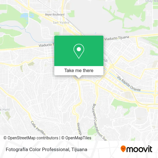 Fotografía Color Professional map