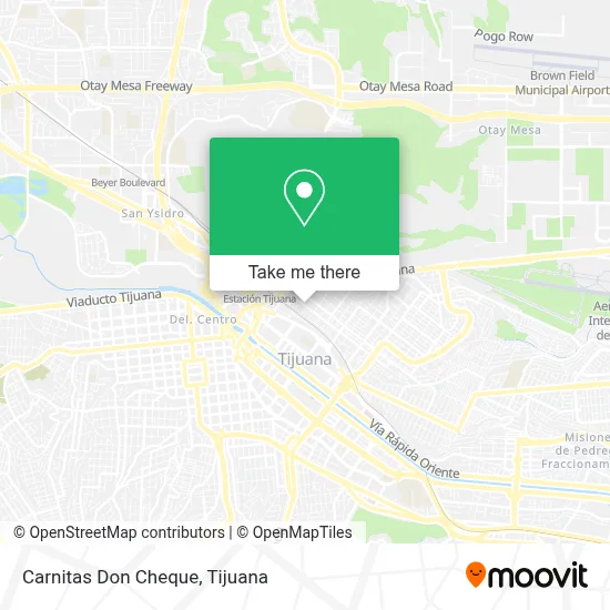 Carnitas Don Cheque map