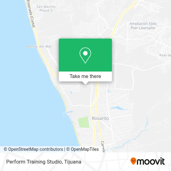 Perform Training Studio map
