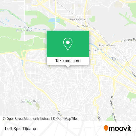 Loft Spa map