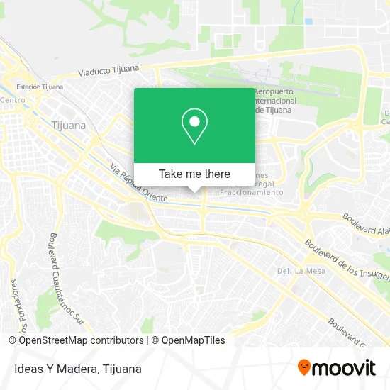 Ideas Y Madera map