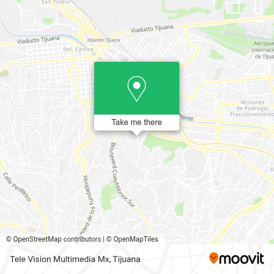 Tele Vision Multimedia Mx map