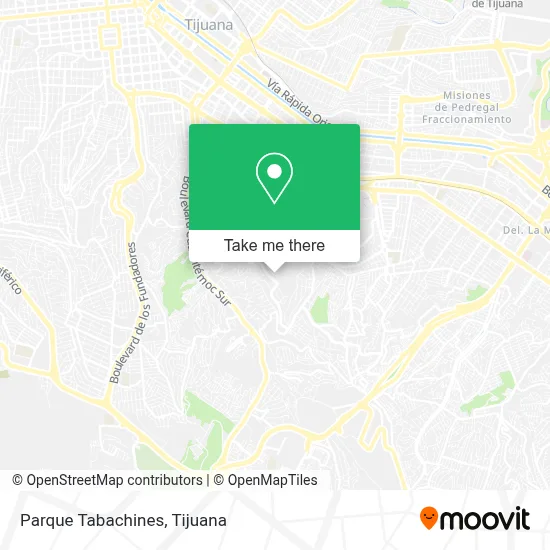 Parque Tabachines map