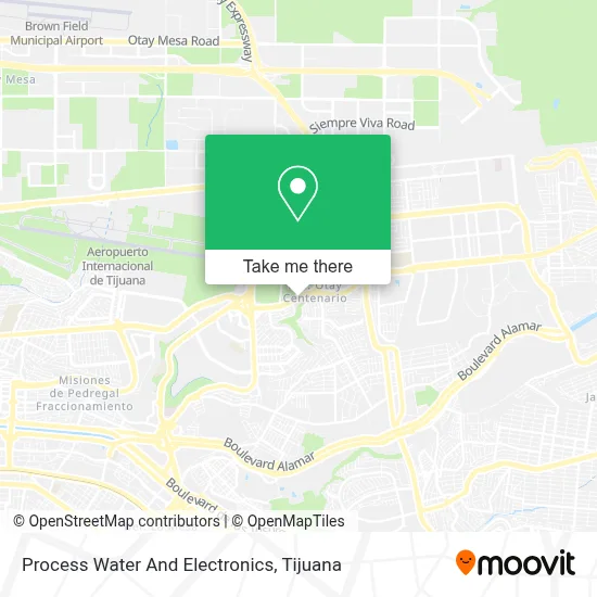 Process Water And Electronics map