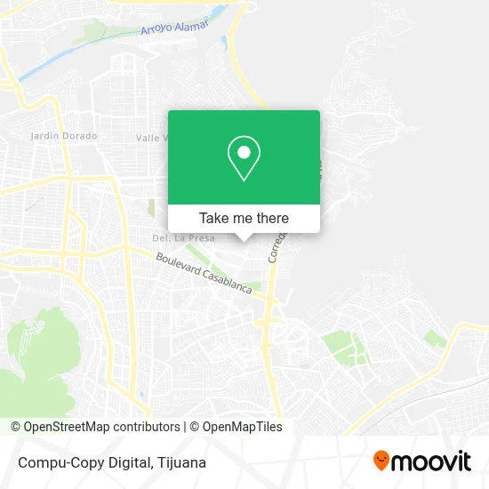 Compu-Copy Digital map
