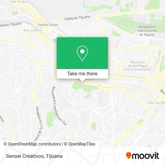 Sensei Creativos map