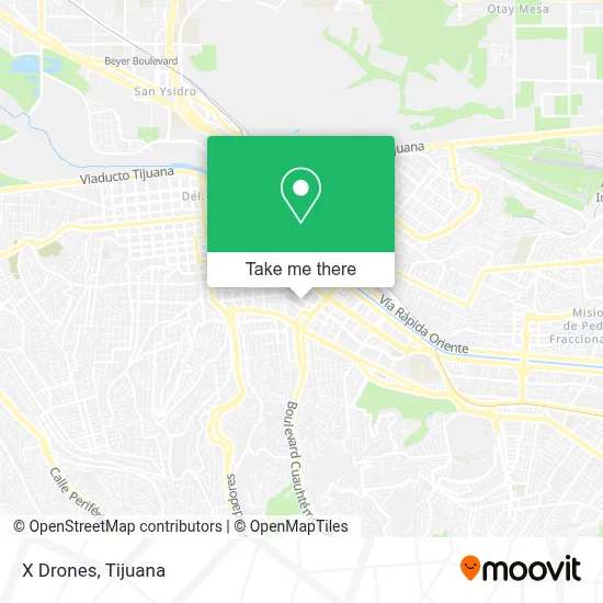 X Drones map