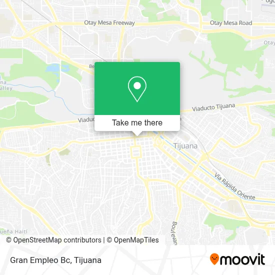 Gran Empleo Bc map