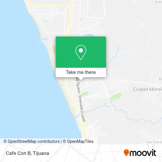 Cafe Con B map