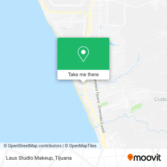 Laus Studio Makeup map