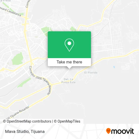 Mava Studio map