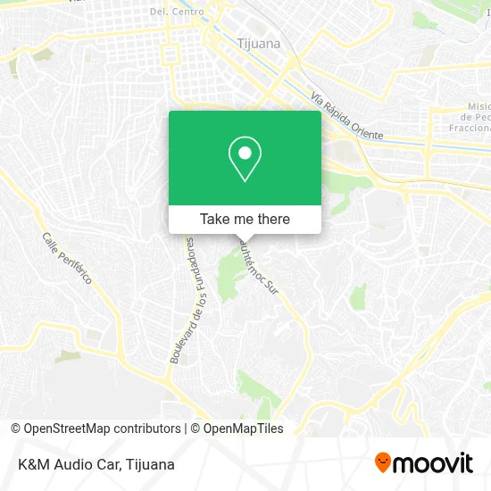 K&M Audio Car map