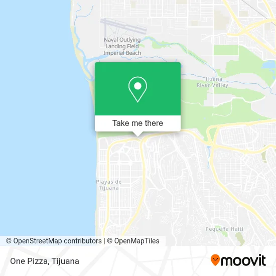 One Pizza map