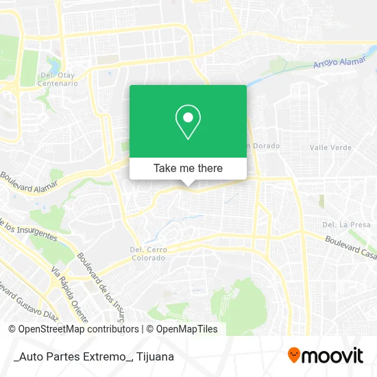 _Auto Partes Extremo_ map