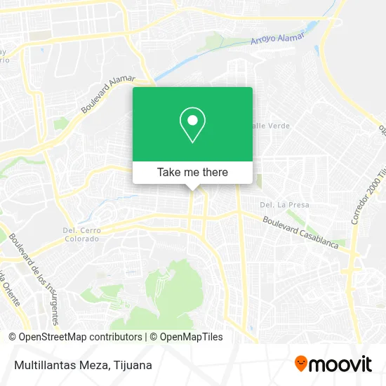 Multillantas Meza map