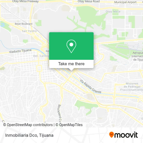 Inmobiliaria Dco map