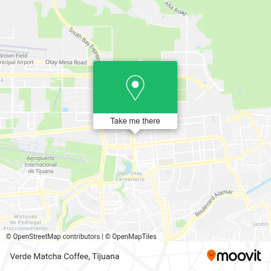 Verde Matcha Coffee map