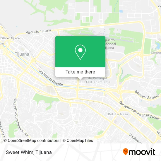 Sweet Whim map