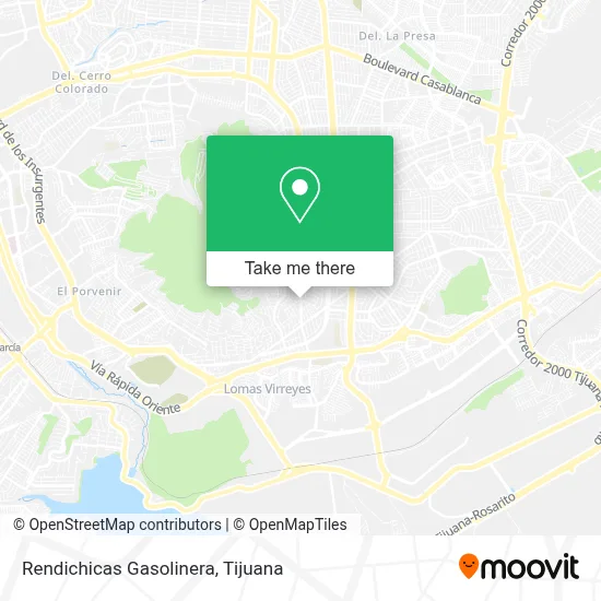 Rendichicas Gasolinera map