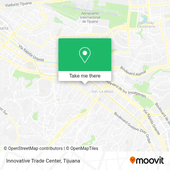 Innovative Trade Center map