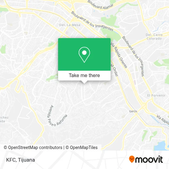 Kfc map