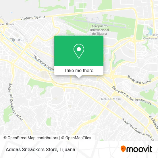 Adidas Sneackers Store map