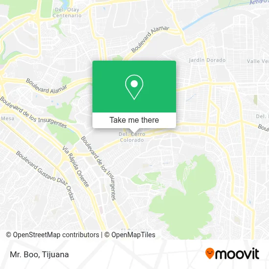 Mr. Boo map
