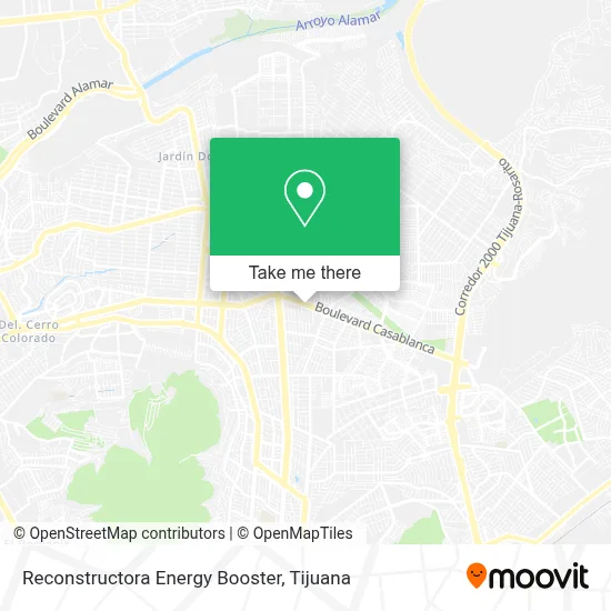 Reconstructora Energy Booster map