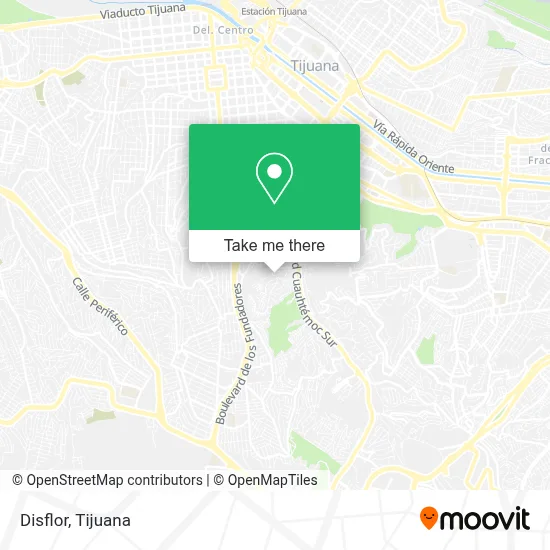 Disflor map