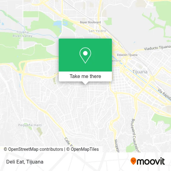 Deli Eat map