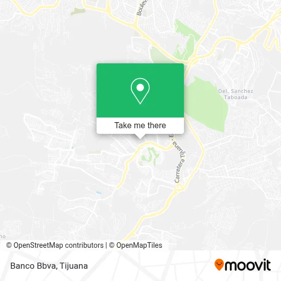 Banco Bbva map