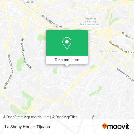 La Shopy House map