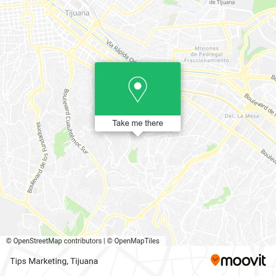 Tips Marketing map