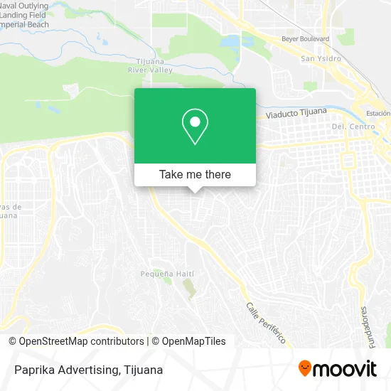 Paprika Advertising map