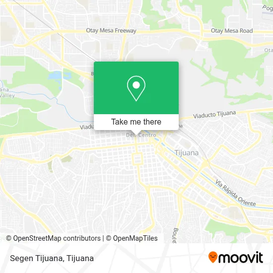 Segen Tijuana map