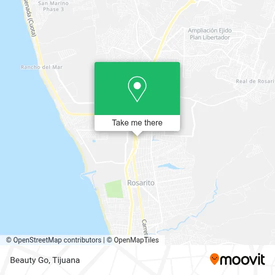 Beauty Go map