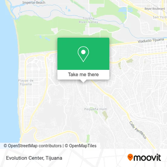 Evolution Center map