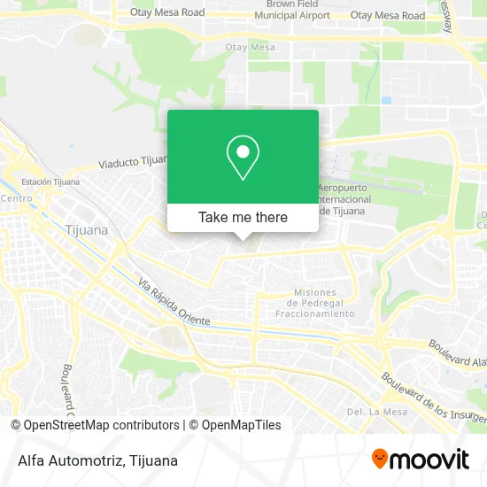 Alfa Automotriz map