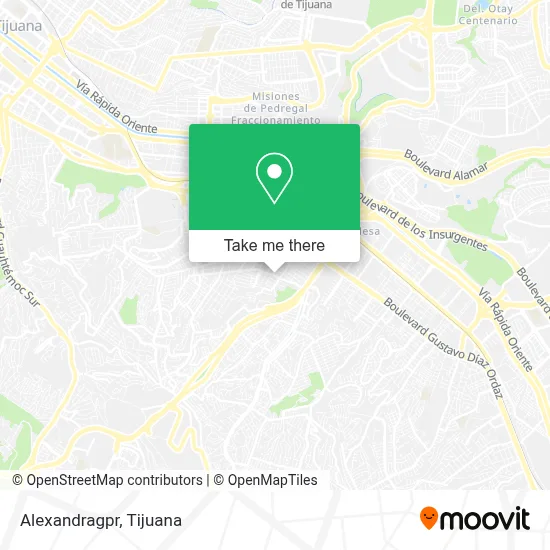 Alexandragpr map