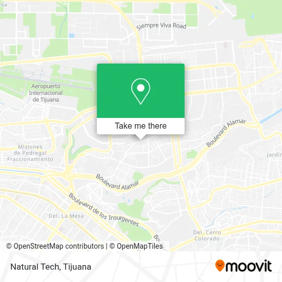 Natural Tech map