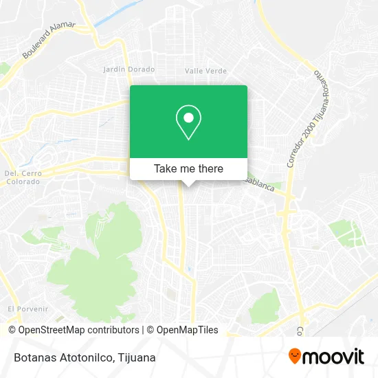 Botanas Atotonilco map