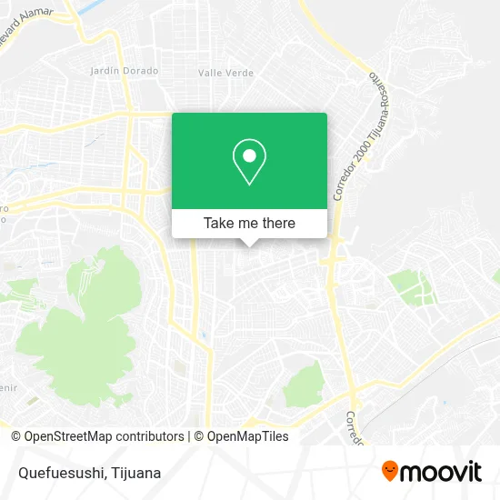 Quefuesushi map