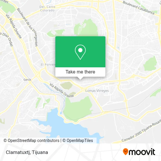Clamatuxtj map