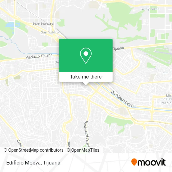 Edificio Moeva map